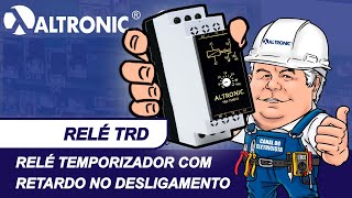 Vídeoaula  Relé Temporizador com Retardo no Desligamento  TRD [upl. by Eeralav]