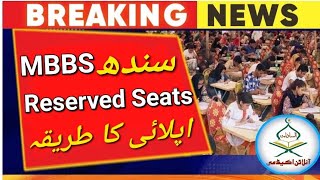 SMBBMU lyari karachi MBBS reserved seats interior sindhDUHSLUMHS MBBSBDS final merit list 2023 [upl. by Ardith]