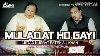 MULAQAT HO GAYI  NUSRAT FATEH ALI KHAN  BEST QAWWALI  HITECH MUSIC [upl. by Coffin]