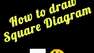 How to draw proportional square Diagram ll geography education practical statistic [upl. by Laurice]