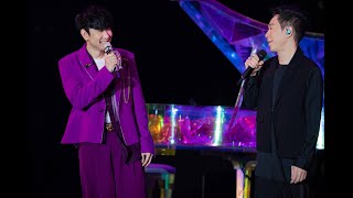 林俊傑 JJ Lin  黃貫中 Paul Wong  《海闊天空》 JJ20 現場版 Live in Hong Kong [upl. by Arec876]