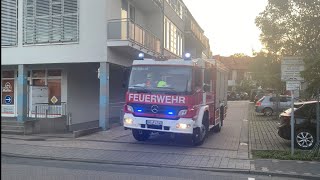 2 Einsätze der Freiwilligen Feuerwehr Büttelborn [upl. by Terence]