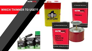 How To Choose The Correct Paint Thinner Explained [upl. by Milla954]