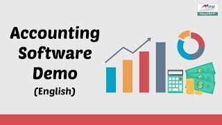 Accounting Software Demo English Marg Erp GST Billing Software 8100 Call 9999999364 [upl. by Weyermann]