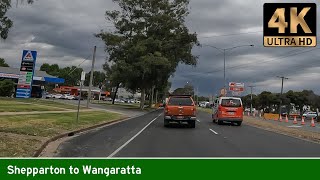 AUS Driving from SHEPPARTON to WANGARATTA RealTime Long Drive [upl. by Kciredohr]