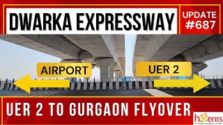 Dwarka Expressway UER2 to Gurgaon Elevated Flyover ☎️ 9810101017 [upl. by Laney527]