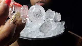 SLIGHTLY MELTED IGLOO amp ZABYS ICE  iceeating asmr asmrice [upl. by Anole]