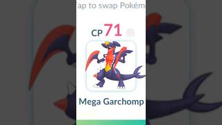 using Low CP MEGA GARCHOMP in Pokemon GO [upl. by Yusuk876]