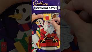 Chocolate Christmas Advent Calendar 2024 adventcalendar short fyp musiccreditstotheowner [upl. by Oirad]