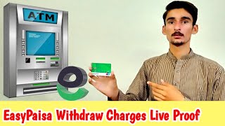 EasyPaisa UnionPayVisa Debit Card Withdraw Charges  Any ATM  How to use EasyPaisa Debit Card [upl. by Atnoek]