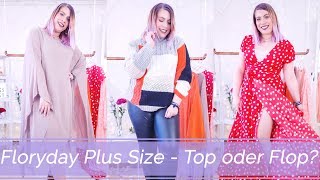 Floryday Plus Size Haul  Top oder Flop 🤔 Missesviolet 💜 [upl. by Akamaozu]