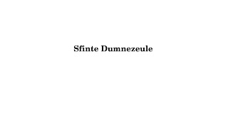 «Sfinte Dumnezeule» Gheorghe Cucu [upl. by Korff]