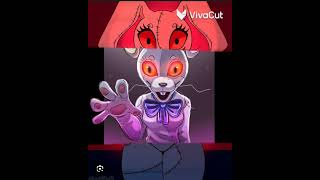 Vanny fnaf security breach jumscare fivenightsatfreddys fnafsecuritybreach [upl. by Araem]