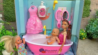 Barbie Doll All Day Routine In Indian VillagePinky Ki Kahani Part 423Barbie Ki Hindi Kahani [upl. by Rolfe]