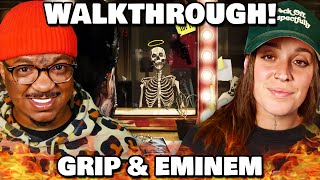 I see why Eminem signed with him 🔥  Grip amp Eminem  quotWALKTHROUGHquot Reaction [upl. by Nawyt]