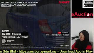 GMART CORPORATION SDN BHD EAUCTION 16 OCTOBER 2024 AT GMART Corporation SDN BHD [upl. by Marco635]