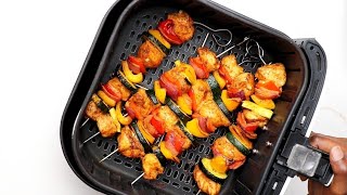 Air Fryer Chicken Kabobs Recipe [upl. by Eentrok886]