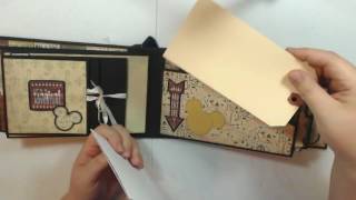 August Craftology Box  Authentique Pastime Album Tutorial [upl. by Gilud]