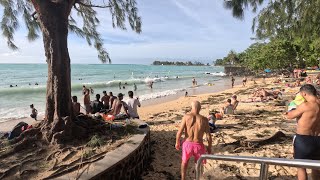 Pereybere beach after cyclone Belal just 2 hours after curfew lifted [upl. by Neelrak]