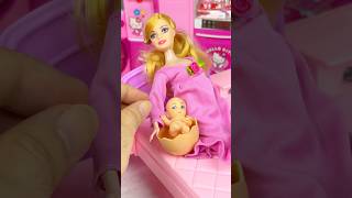 Satisfying With Unboxing Doll Set Toys ASMR Review Toys shorts [upl. by Hairas431]