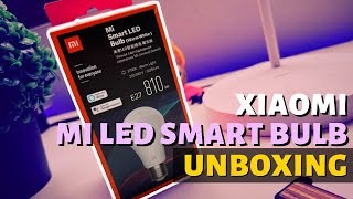 Xiaomi Mi Smart LED Bulb Unboxing en español La bombilla de luz más barata [upl. by Miarfe314]