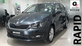 2018 Skoda Rapid Style  most detailed review  price  features  specifications [upl. by Retsila]