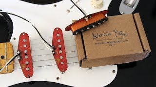 Alexander Pribora Voodoo Pickups Test Drive by Mister Lido  Демо [upl. by Thanasi]