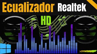 Ecualizador Realtek high definition audio  Realtek como funciona [upl. by Hezekiah739]