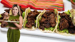 How to Make CHIPOTLE’S CARNE ASADA at home but so MUCH BETTER  Mexican Street Tacos [upl. by Ijok286]