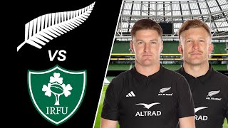 ALL BLACKS Lineup Prediction vs IRELAND New Zealand vs Ireland 2024 [upl. by Aillimat182]