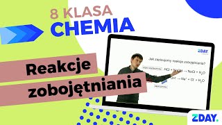 Jak zapisujemy reakcje zobojętniania  Chemia 8 klasa [upl. by Hullda]