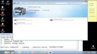 Cara Instalasi Printer Epson Dot Matrix di Windows 7 Seven Tujuh [upl. by Inva]