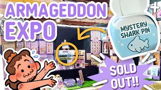 How I turned my Artist Alley Booth into a Convenience Store 🌸 Armageddon 2024  Kalesbug [upl. by Cherin]