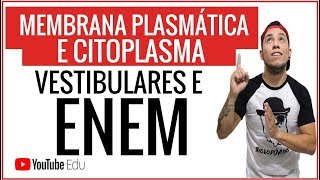 AULA AO VIVO MEMBRANA PLASMÁTICA E CITOPLASMA  Biolodúvidas Prévestibular [upl. by Alain383]