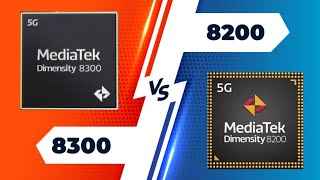 Mediatek Dimensity 8300 vs Dimensity 8200 [upl. by Carrol]