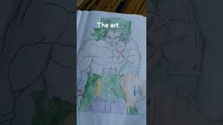 Broly drawing [upl. by Vitia]