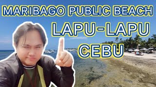 MARIBAGO PUBLIC BEACH LAPULAPU CITYCEBU beach travel blog [upl. by Acinoed]