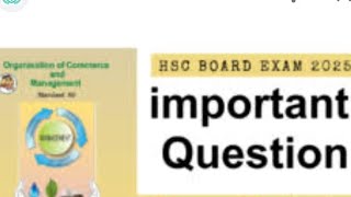 OCM  MOST IMPORTANT QUESTIONS  Maharashtra Board Exam 2025 hsc2025 hscboardexam viralvideo [upl. by Mcneely557]