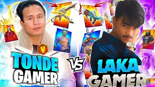 Tonde Gamer vs Laka Gamer Collection Verses For The First Time😱 who won [upl. by Leruj]