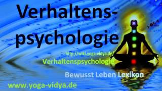 Verhaltenspsychologie [upl. by Acinnor]