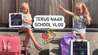 TERUG NAAR SCHOOL  EERSTE SCHOOLDAG  JORDY amp JOELYN [upl. by Ary]