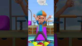 JUMP IN THE BALL PIT🔴🔵🟠 Dance REMIX blippi shorts [upl. by Litnahs655]