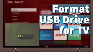 How to Format USB Drive for your TV [upl. by Layton]