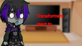 Transformers prime react to TFP as vines [upl. by Atenik]