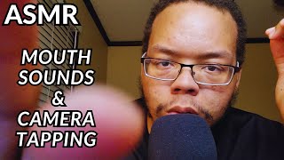 ASMR Mouth Sounds and Camera Tapping sksks tongue clicking etc [upl. by Zenas]