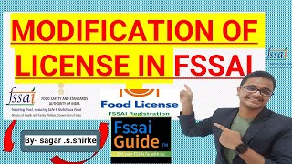 quotHow to Modify Your FSSAI License StepbyStep Guide for Category 136 and MorequotFSSAIGUIDE [upl. by Mensch]