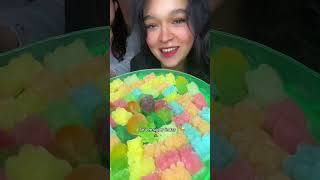 It is true that gummies can get bigger by adding soda 😱🍡✨ viralvideo shorts video jk [upl. by Eylrahc203]