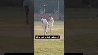 Wide ball ka confusion door karo🤷🤷 cricket shorts shiv india cricketlover short live usa yt [upl. by Malchus]