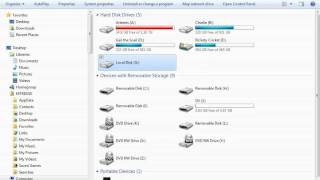 View WBFS Hard Drive in Windows Disk Management [upl. by Sardella]