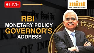 LIVE RBI Monetary Policy Governor Shaktikanta Das Announces Key Interest Rate Decision [upl. by Akcired681]